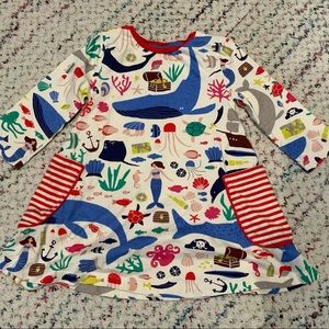 Mini Boden Treasure of the Sea Tunic dress